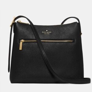 Kate Spade Black Pebbled Leather Crossbody Bag